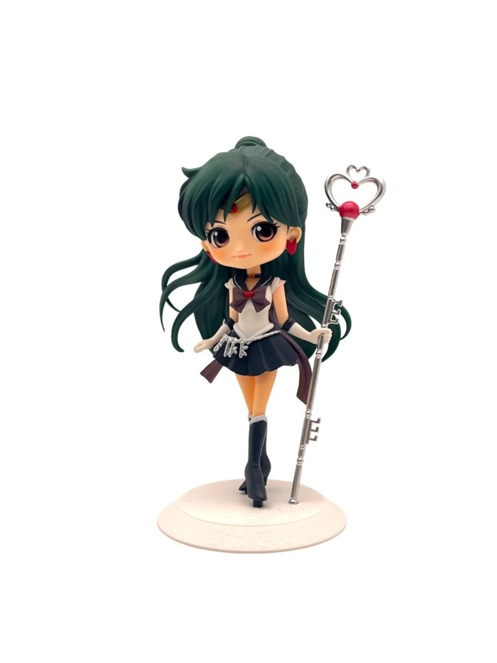 Q Posket Sailor Moon Eternal Super Sailor Pluto Figure Anime Bandai Banpresto